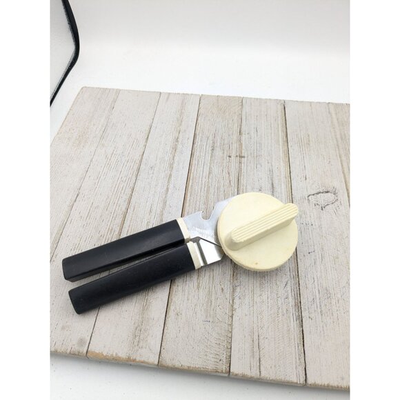 Farberware Can Opener Italy Black Plastic 7 3/8" - Picture 1 of 9
